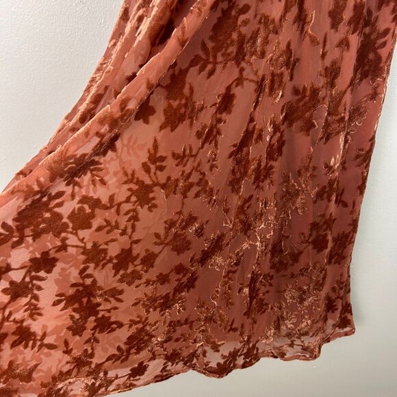 JENNY YOO Rory Velvet Cowl Neck Dress Gown - Size 2 - Picture 10 of 11